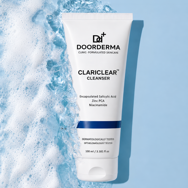 DoorDerma Clariclear Cleanser — Deep Pore Purifying Gel for Acne & Oil Control (100ml)