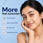 DoorDerma Tinted Sunscreen — Broad-Spectrum Shield with Natural Tint & Matte Finish