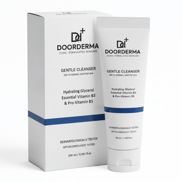 DoorDerma Gentle Cleanser — Daily Hydrating Wash for Sensitive & Dry Skin