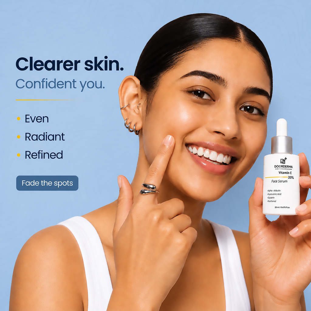 DoorDerma Vitamin C Serum — Brightening Antioxidant Power for Spot & Pigment Reduction
